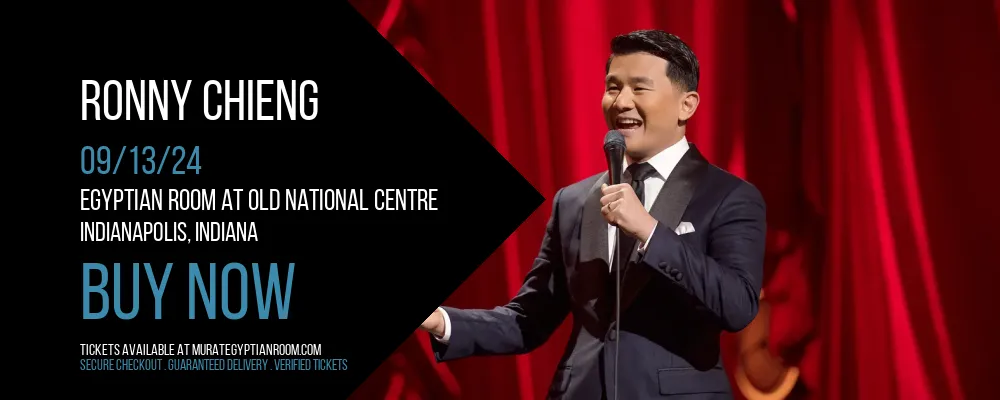 Ronny Chieng at Egyptian Room At Old National Centre