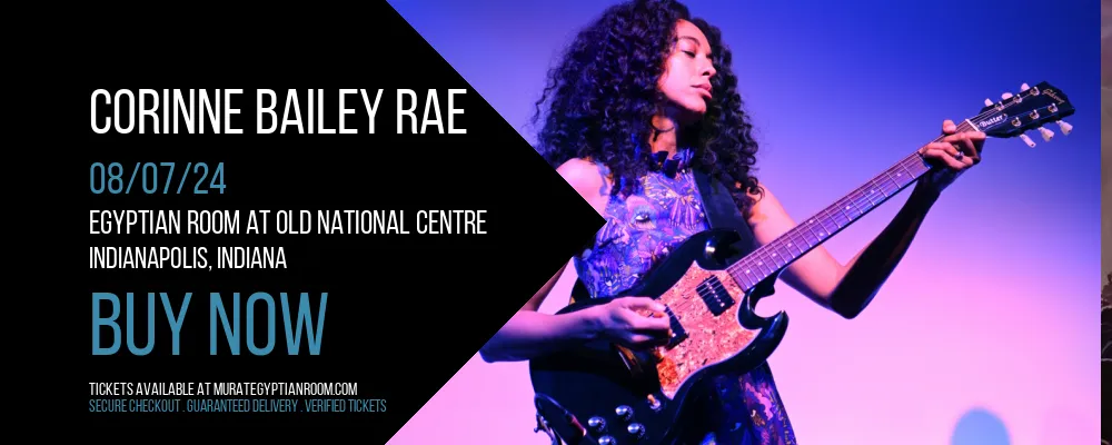 Corinne Bailey Rae at Egyptian Room At Old National Centre