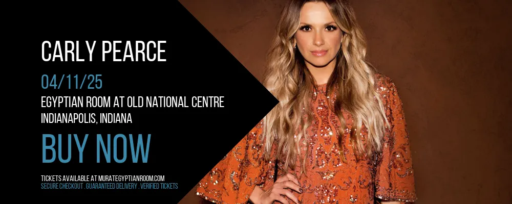 Carly Pearce at Egyptian Room At Old National Centre