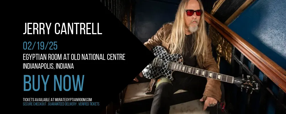 Jerry Cantrell at Egyptian Room At Old National Centre